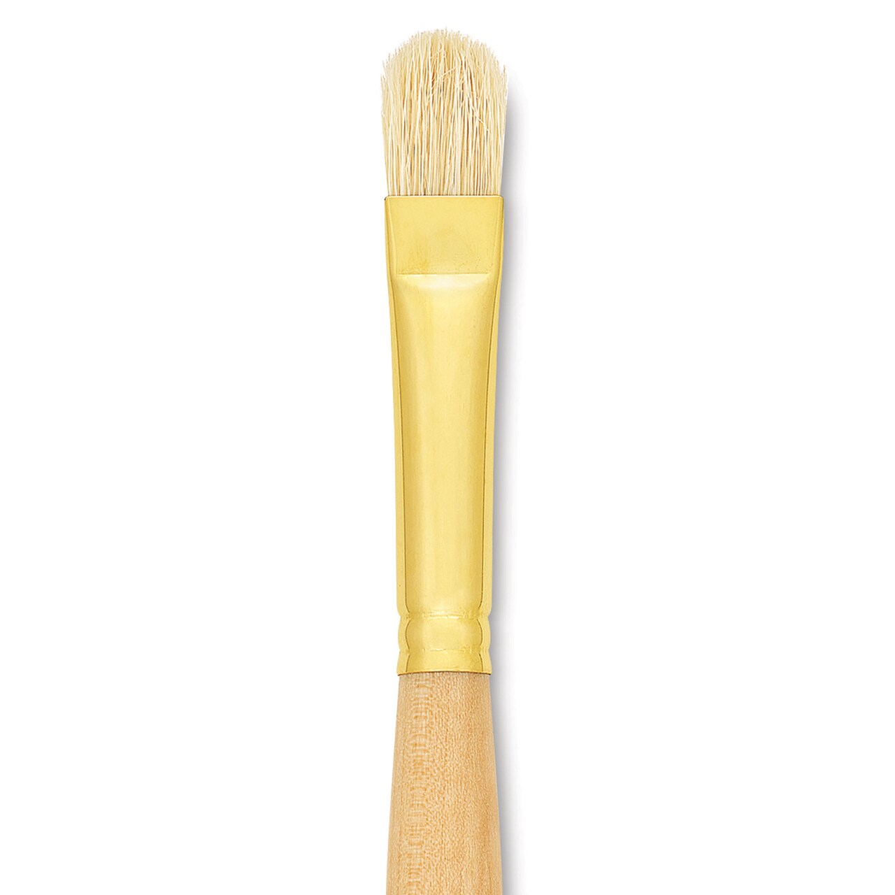 Raphaël D'Artigny Interlocked White Bristle Brush - D-Brush, Long Handle, Size 12